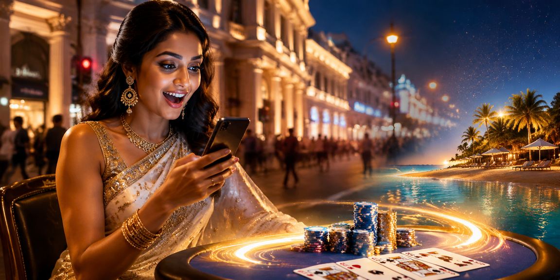 Festive IPL cricket promotion atmosphere in Mumbai